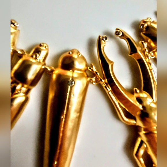 🌹Schiaparelli Insects Ststement Necklace. I a box - Picture 6 of 16